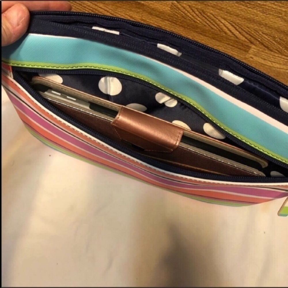 Color block padded iPad/laptop bag - Picture 5 of 6